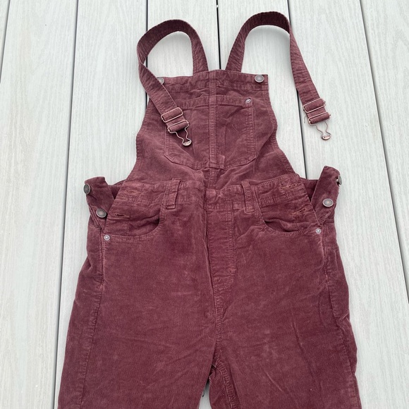 Free People corduroy skinny fit overalls - Picture 5 of 7